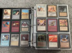 Giant Old Vintage Magic The Gathering 1188 Cards Collection Binder Alpha Mtg Lot - Image 4