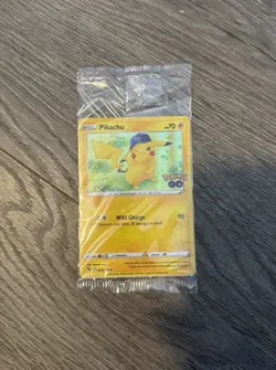 Pokemon - Pikachu Holo - 028/078 - SWSH Pokemon GO - Smyths Promo Card - Sealed - Image 1