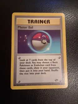 Pokemon TCG Master Ball Gym Challenge Unlimited Uncommon Card 116/132 - Image 1