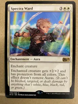 MTG 1x Spectra Ward Core Set 2015 M15 Modern Magic the Gathering Card x1 NM - Image 1