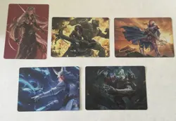 Magic: The Gathering Final Fantasy Art Series 5 Card Lot - Image 1
