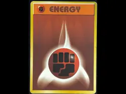 Pokemon Card 1996 Japanese Water Energy Darkness Energy Fighting Energy - Image 3