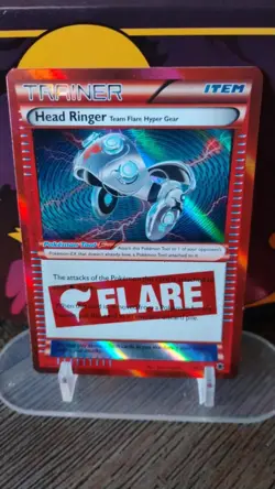HEAD RINGER Phantom Forces POKEMON Holo FLARE 2014 TRAINER Trading Card 97/119 - Image 1