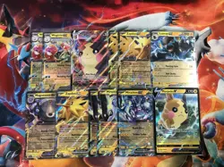 Pokemon Card Bulk Lot EX/MEGA/GX/VMAX/V - Electric Type 12 Cards - Image 1