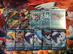 Pokemon Card Bulk Lot EX/MEGA/GX/VMAX/V - Water Type 11 Cards - Image 1