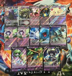 Pokemon Card Bulk Lot EX/MEGA/GX/VMAX/V - Psychic Type 13 Cards - Image 1
