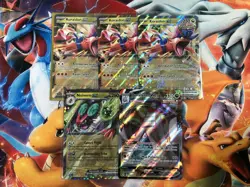 Pokemon Card Bulk Lot EX/MEGA/GX/VMAX/V - Dragon Type 5 Cards - Image 1