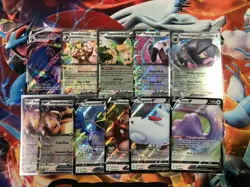 Pokemon Card Bulk Lot EX/MEGA/GX/VMAX/V - Normal Type 11 Cards - Image 1