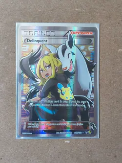 Delinquent (Full Art) 098B/122 Alternate Art Holo Pokemon Card - Image 1