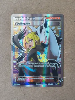Delinquent (Full Art) 098B/122 Alternate Art Holo Pokemon Card - Image 2