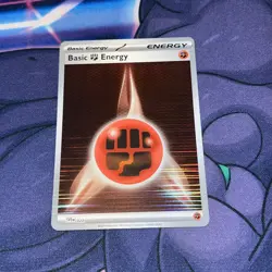 Fighting Energy 022 Holo BLACK BOLT WHITE FLARE Near Mint Pokemon Card - Image 1
