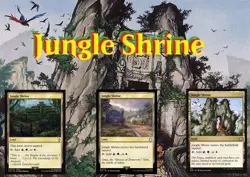 1x - Jungle Shrine - [SELECT] - Variosu Sets (FIC, OTC, PIP, DMC+) - UC NM MTG - Image 1
