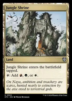 1x - Jungle Shrine - [SELECT] - Variosu Sets (FIC, OTC, PIP, DMC+) - UC NM MTG - Image 3