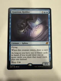 Quantum Riddler- EOE 0027 Mythic Regular MTG-NM - Image 1