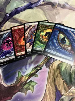 MTG Tarkir Dragonstorm Full Art Lands Complete Set - Image 1