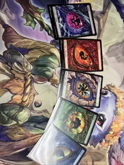 MTG Tarkir Dragonstorm Full Art Lands Complete Set - Image 2