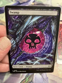 MTG Tarkir Dragonstorm Full Art Lands Complete Set - Image 3