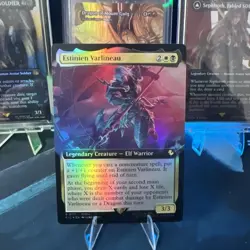 Estinien Varlineau (Extended Art Foil) - Commander: FINAL FANTASY (FIC) MTG - Image 1