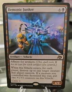 Demonic Junker MTG Aetherdrift Regular - Image 1