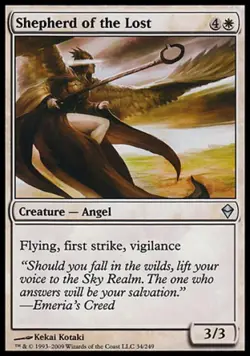 Shepherd of the Lost -Foil Medium Play MTG Zendikar - Image 1