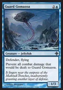 Guard Gomazoa -Foil Medium Play MTG Rise of the Eldrazi - Image 1