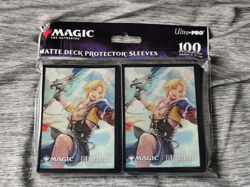 MTG Final Fantasy - Tidus, Yuna's Guardian 100x Deck Protector Sleeves - Image 1