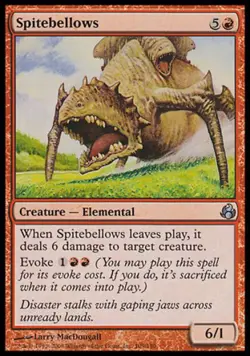 Spitebellows -Foil Medium Play MTG Morningtide - Image 1