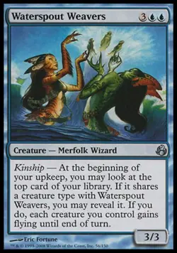 Waterspout Weavers -Foil Medium Play MTG Morningtide - Image 1
