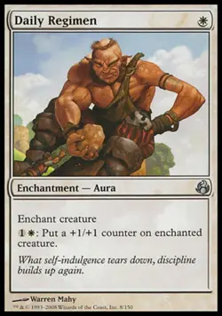 Daily Regimen -Foil Medium Play MTG Morningtide - Image 1