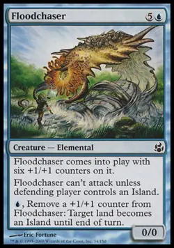 Floodchaser -Foil Medium Play MTG Morningtide - Image 1