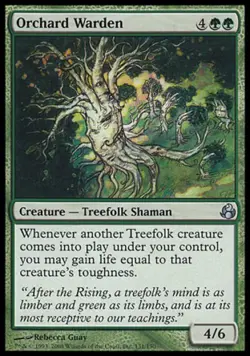 Orchard Warden -Foil Medium Play MTG Morningtide - Image 1