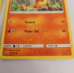 Pokemon Cards Flying Pikachu 110 / 108 & Charmander 18/147 2016 & 2017 VGC - Image 5