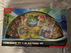 Pokemon TCG Venusaur Ex & Blastoise Ex Premium Collection Brand New - Image 1
