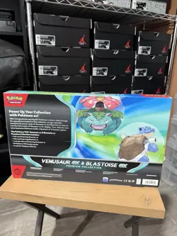 Pokemon TCG Venusaur Ex & Blastoise Ex Premium Collection Brand New - Image 2