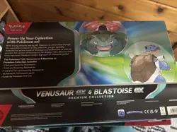 Pokemon TCG Venusaur Ex & Blastoise Ex Premium Collection Brand New - Image 2