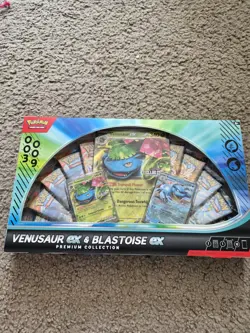 Pokemon TCG Venusaur Ex & Blastoise Ex Premium Collection Brand New - Image 1