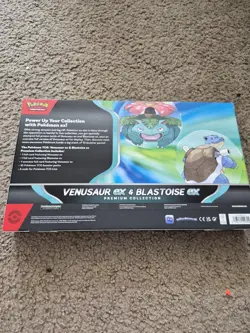 Pokemon TCG Venusaur Ex & Blastoise Ex Premium Collection Brand New - Image 2