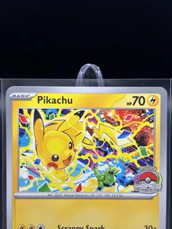 Pikachu Promo - 2025 World Championships - SVP EN 225 Pokemon Worlds - Image 2