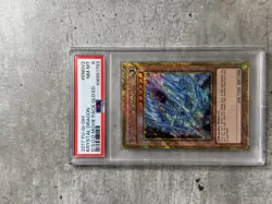 Yugioh Card Krystal Dragon Gold Secret Rare PSA 8, D.S.O.D Movie Pack MVP1-ENGV2 - Image 1