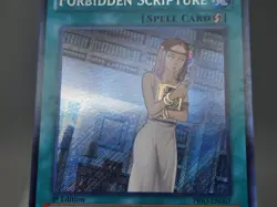 YuGiOh Forbidden Scripture PRIO-EN067 1st Edition Secret Rare LP - Image 2