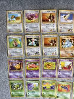 Vintage 1996 97 98 Nintendo Pocket Monsters Pokemon Japanese Cards Lot Of 28! - Image 2