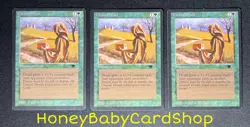 MTG Antiquities 1994 Citanul Druid NM x 3 Cards ATQ Uncommon Old School 93/94 - Image 2