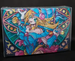 Dark Magician Girl Deck Box Compatible with Magic, Pokemon, Yu-Gi-Oh! Cards - Image 1