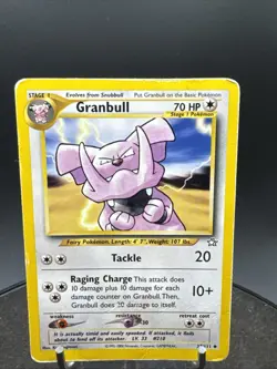 Pokemon TCG Granbull Neo Genesis 37 Regular Uncommon HP Collectible Card - Image 3