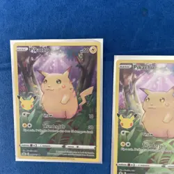 Pokemon TCG Celebrations Pikachu Holo Card 005/025 25th Anniversary NM - Image 3