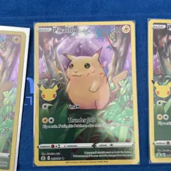 Pokemon TCG Celebrations Pikachu Holo Card 005/025 25th Anniversary NM - Image 1