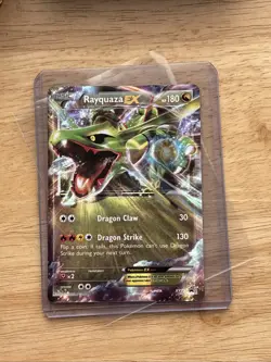 Rayquaza EX XY73 ULTRA RARE HOLO Black Star Promo Pokemon Card TCG NM 2015 - Image 1