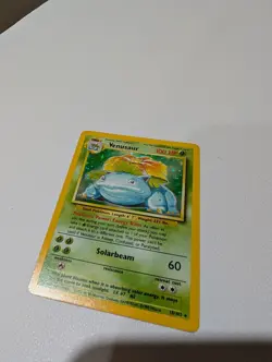 Pokemon Cards Venusaur 15/102 Holo Rare Base Set WOTC - (LP) - Image 1