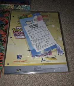 POKEMON WOTC Southern Islands Binder Unused. No Packs Or Promo Cards. Pls Read - Image 3