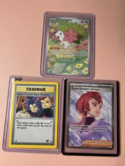 Pokemon TCG Modern & Vintage Lot - 2 Destined Rivals Cards - 1 Team Rocket Card - Image 1